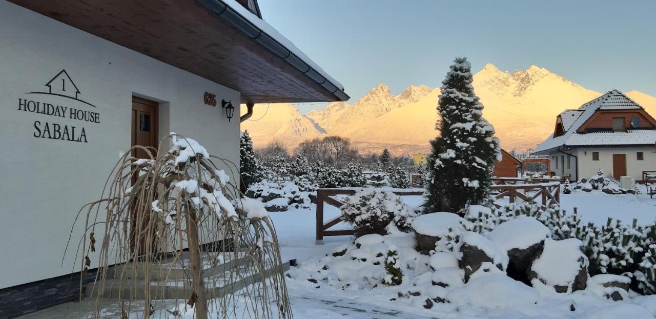Holiday House Sabala 1 Stará Lesná 外观 照片